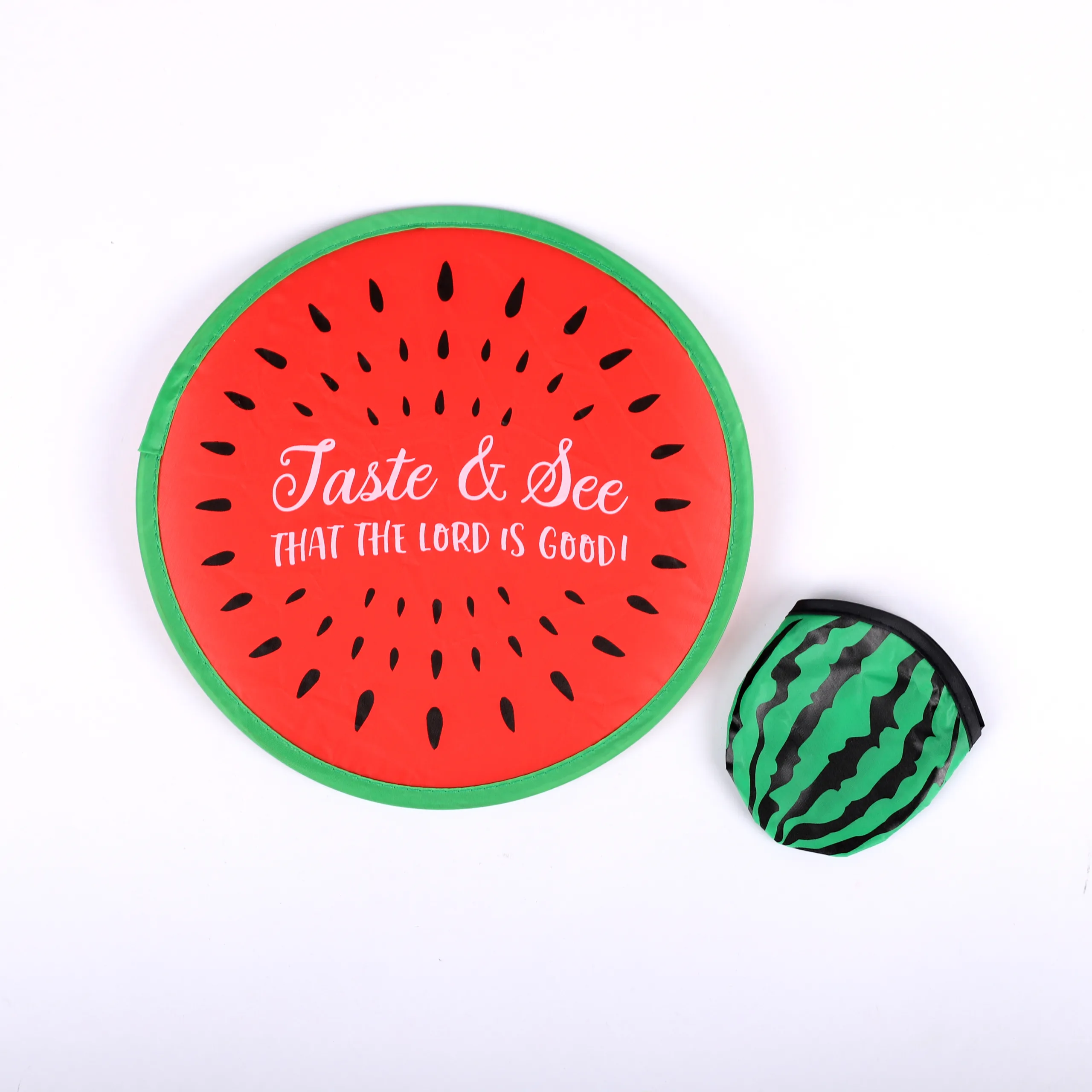 Foldable hand fan- Taste & See- Watermelon- Swanson christian product