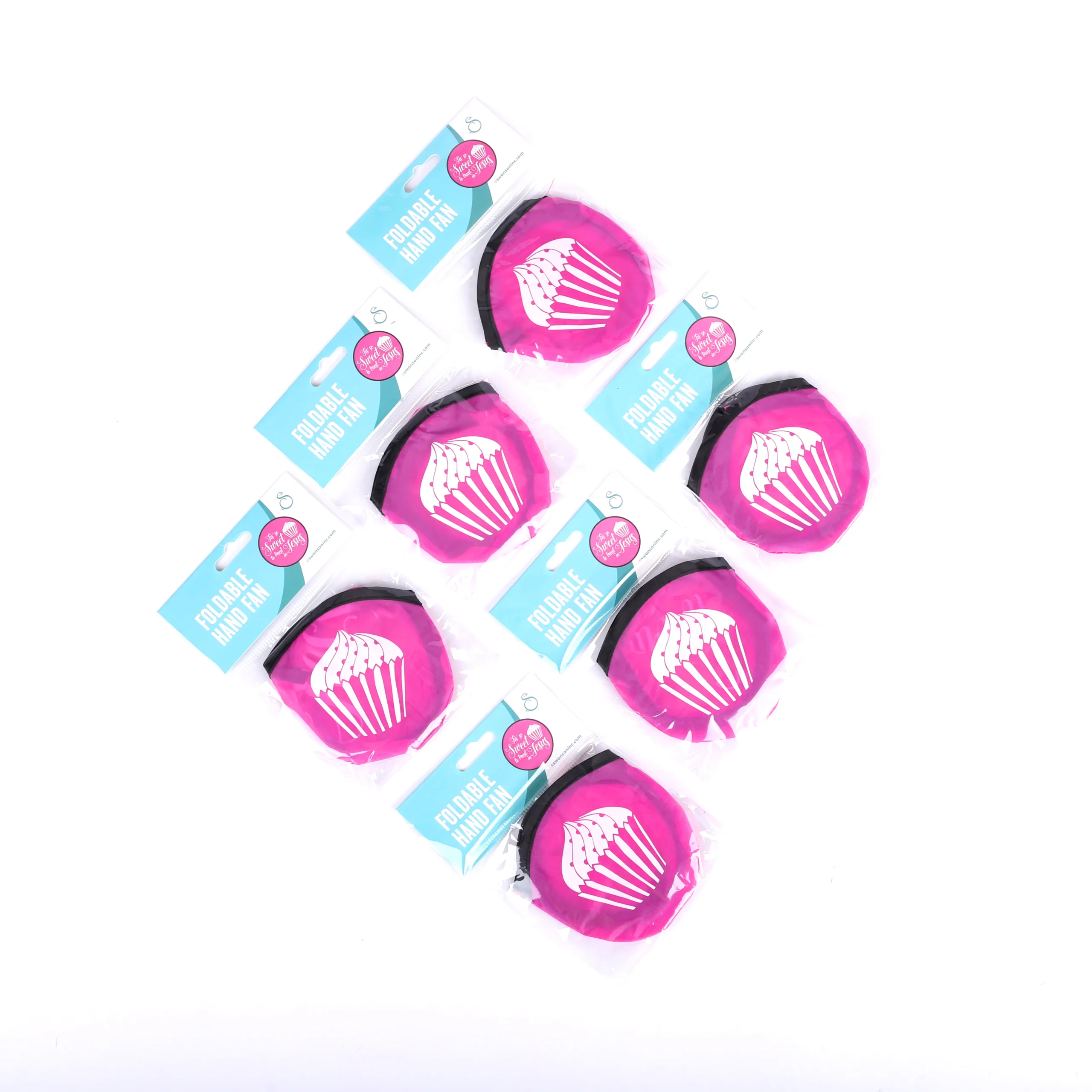 Foldable hand fan- Sweet To Trust in Jesus- Pink- Swanson christian product