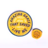 Foldable Hand Fan - Amazing Grace - Pk6 | Swanson Christian Products
