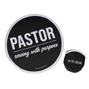 Pastor Foldable Hand Fan – Serving With Purpose Acts 20:28 – Pack of 6
