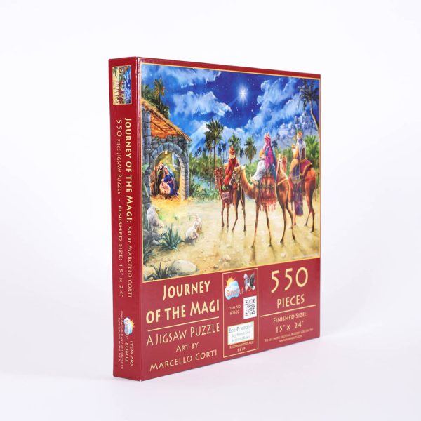 Puzzle barnyard nativity 500 pc- Swanson Christian Products