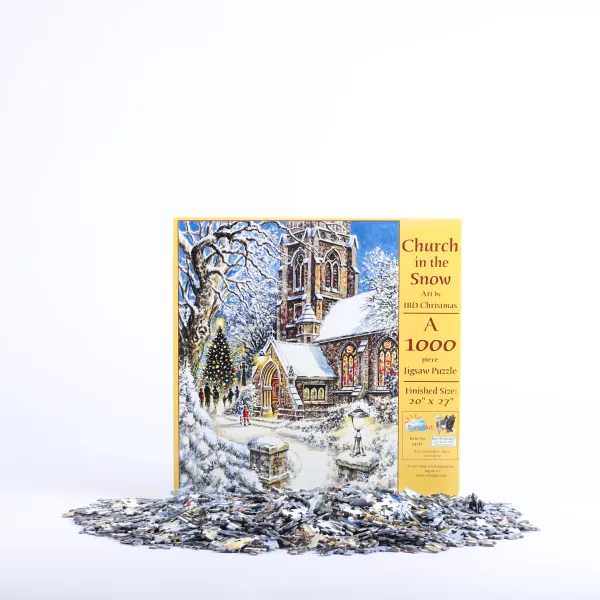 Puzzle barnyard nativity 500 pc- Swanson Christian Products