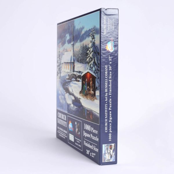 Puzzle church nativity 1000pc- Swanson christian products