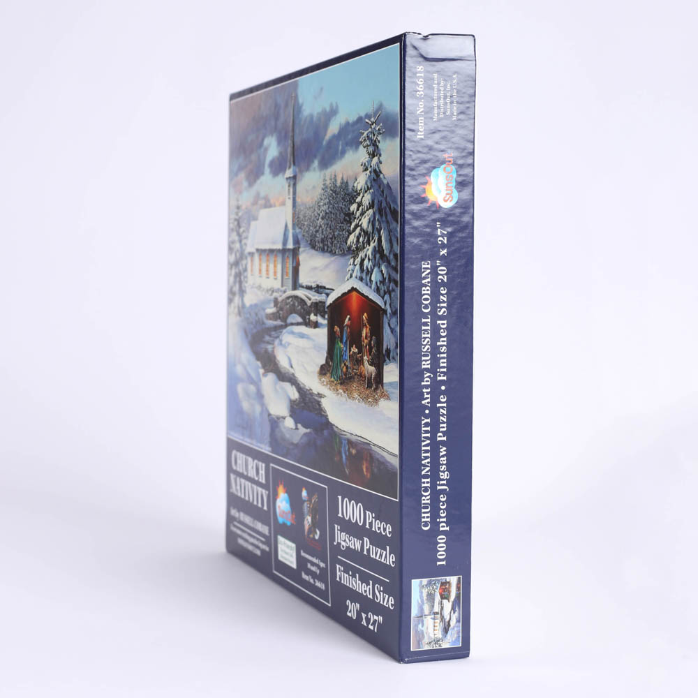 Puzzle church nativity 1000pc- Swanson christian products