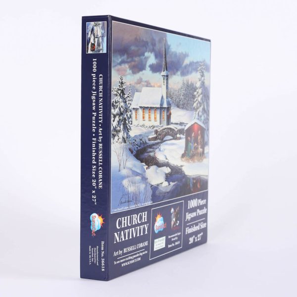 Puzzle church nativity 1000pc- Swanson christian products