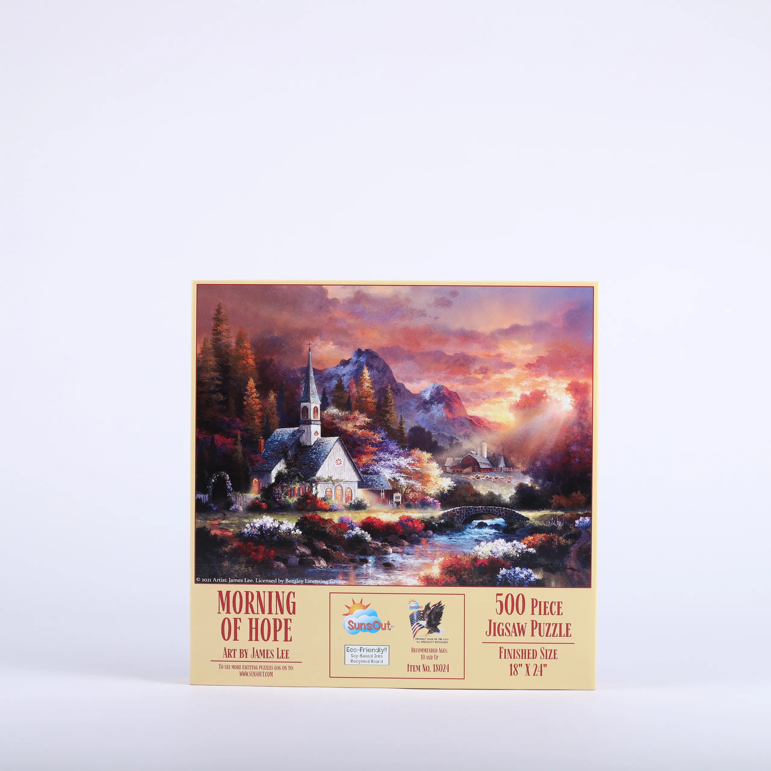 Puzzle barnyard nativity 500 pc- Swanson Christian Products