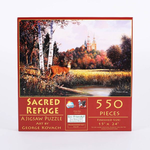 Puzzle - Sacred Refuge - 550pcs | Swanson Christian Products