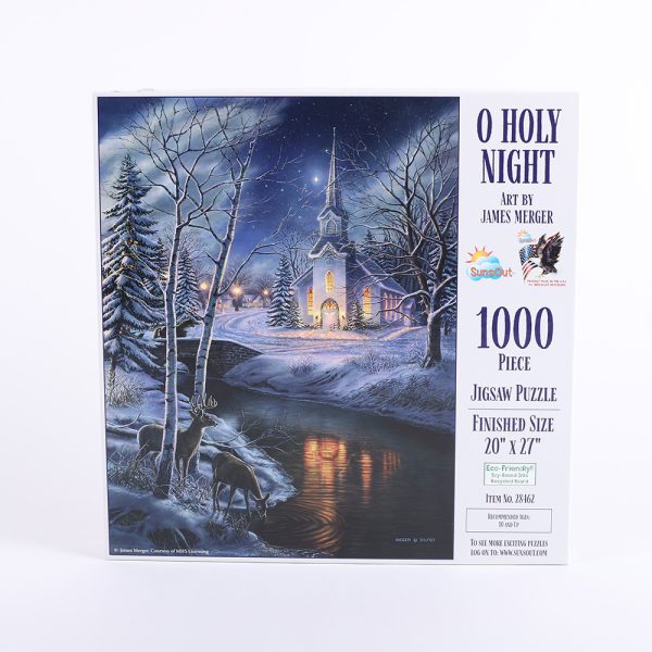 Puzzle - Oh Holy Night - 1000Pc | Swanson Christian Products