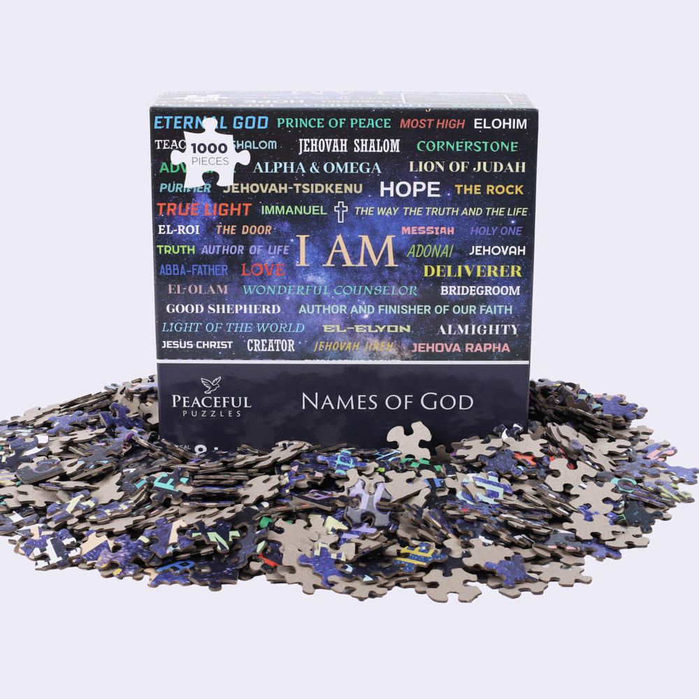 Puzzle Names of God 1000PC - Image 2