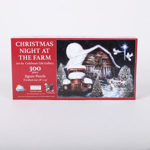 Puzzle Christmas Night at the Farm 300PC