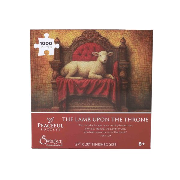 1000PC Puzzle - Lamb Upon The Throne | Swanson Inc.