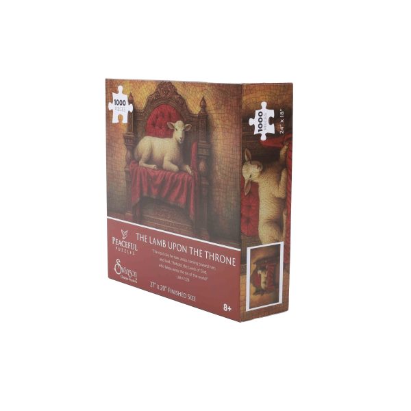 1000PC Puzzle - Lamb Upon The Throne | Swanson Inc.