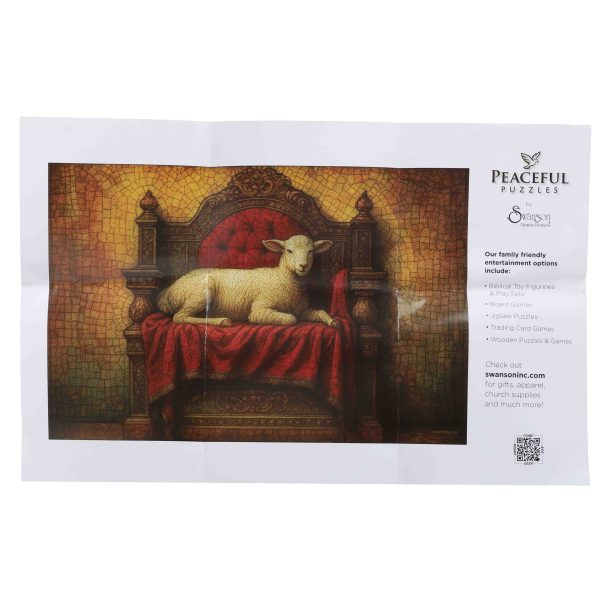 1000PC Puzzle - Lamb Upon The Throne | Swanson Inc.