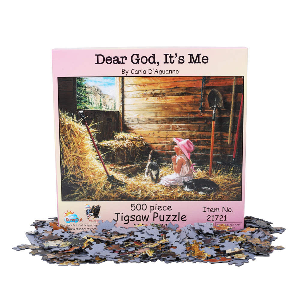 Puzzle Dear God, It's Me 500PC - Image 2