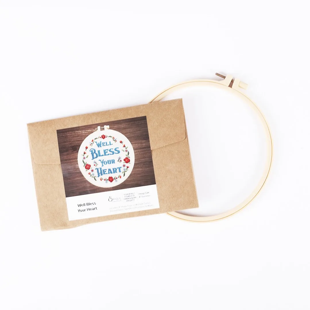 Embroidery Kit - Bless Your Heart - Image 2