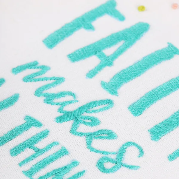 Embroidery Kit- Faith Makes All Things Possible- Swanson Christian Product