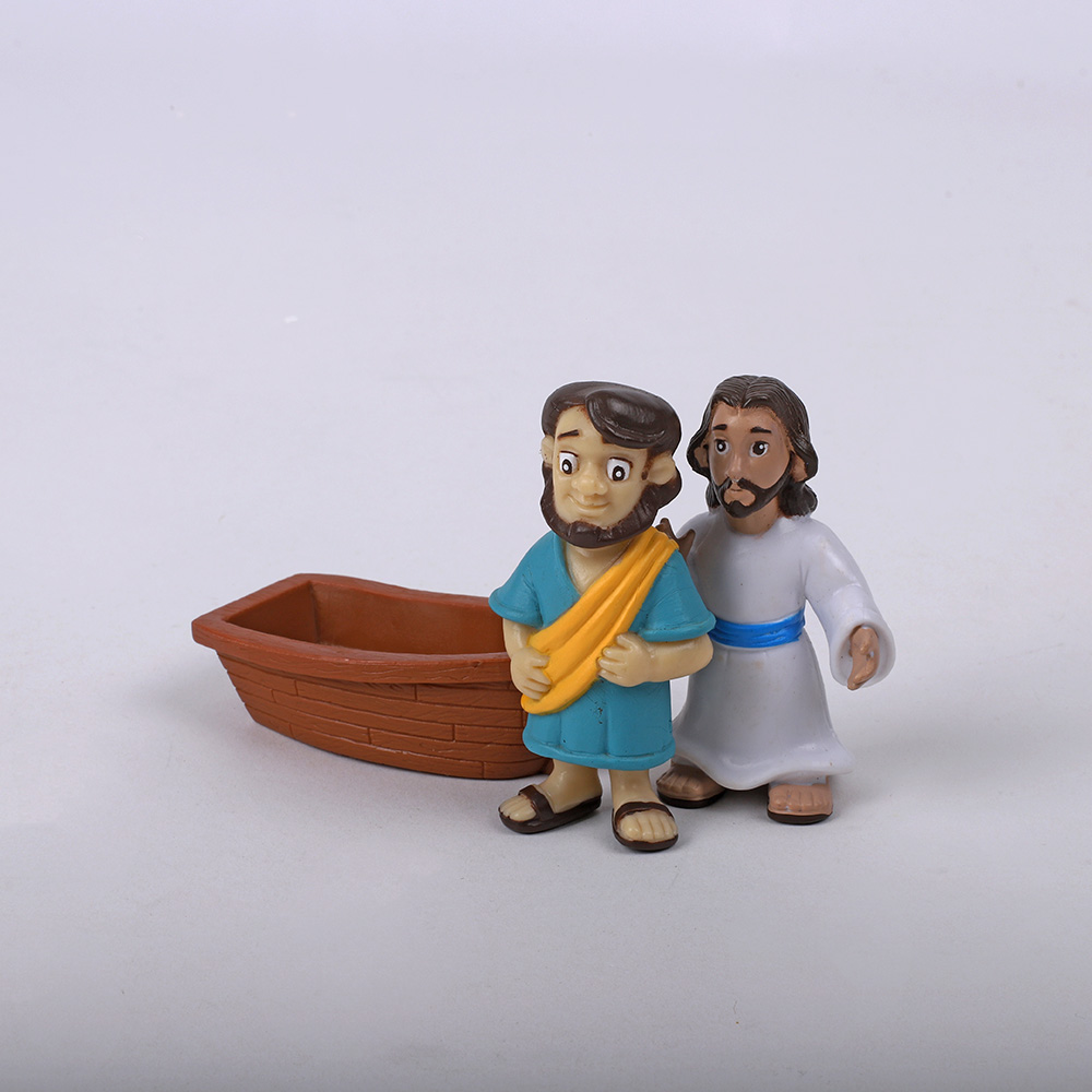 Toy Figurine - Jesus Walks On Water - Image 6
