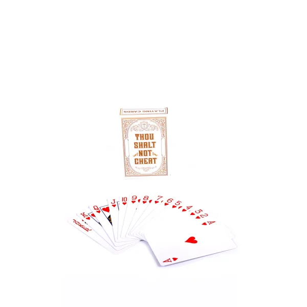 Playing Cards Traditional Thou Shalt Not Cheat- Swanson Christian Products