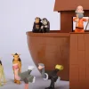 Playset toy of Noah's Ark with the animal