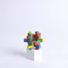 3d Stumbling Block Wooden Puzzle Block- Colorful- Swanson Christian Products