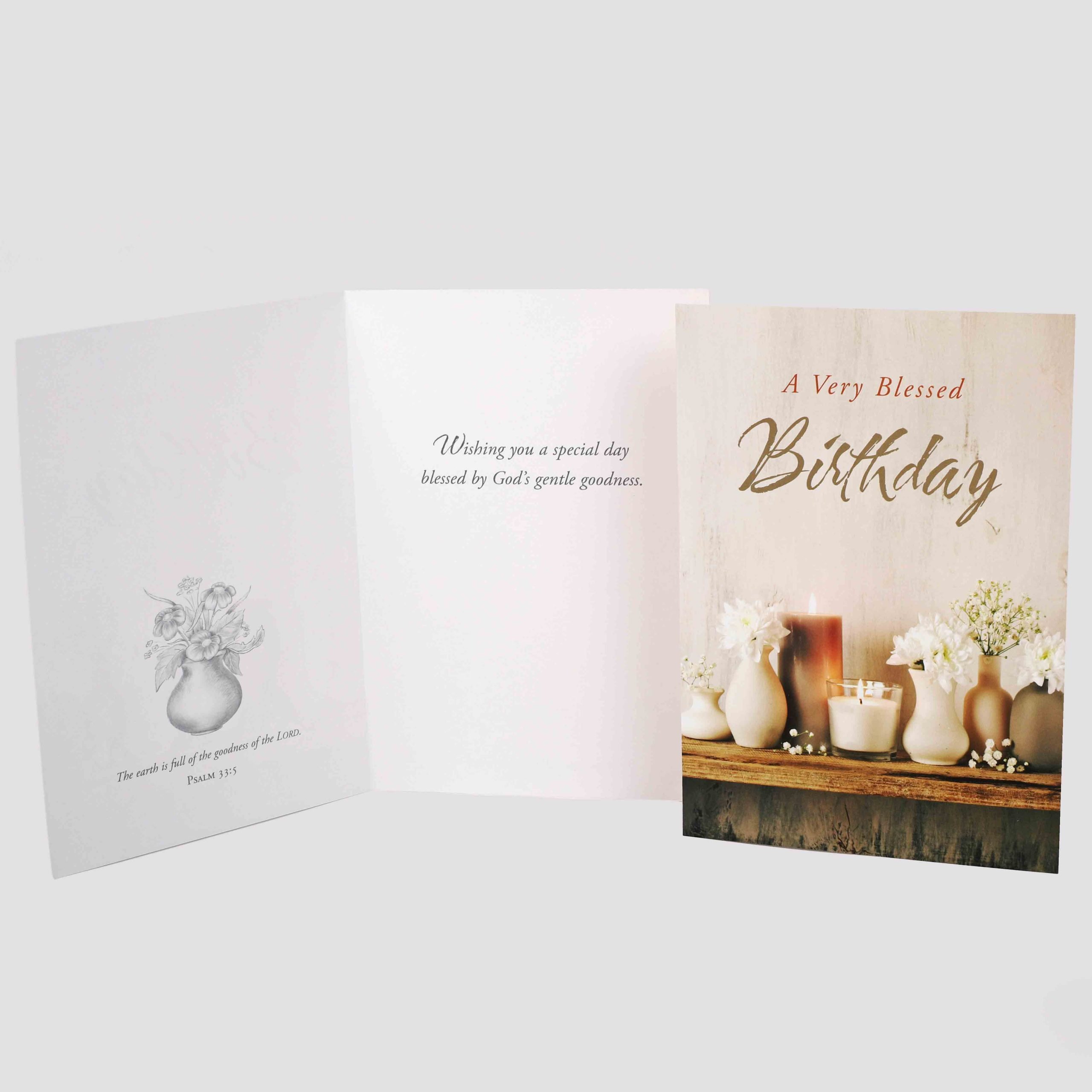 Birthday Cards - Farmhouse Blessings Boxed Set 12Ct KJV - Image 5