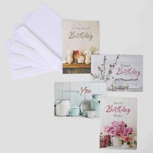 Birthday Cards – Farmhouse Blessings Boxed Set 12Ct KJV