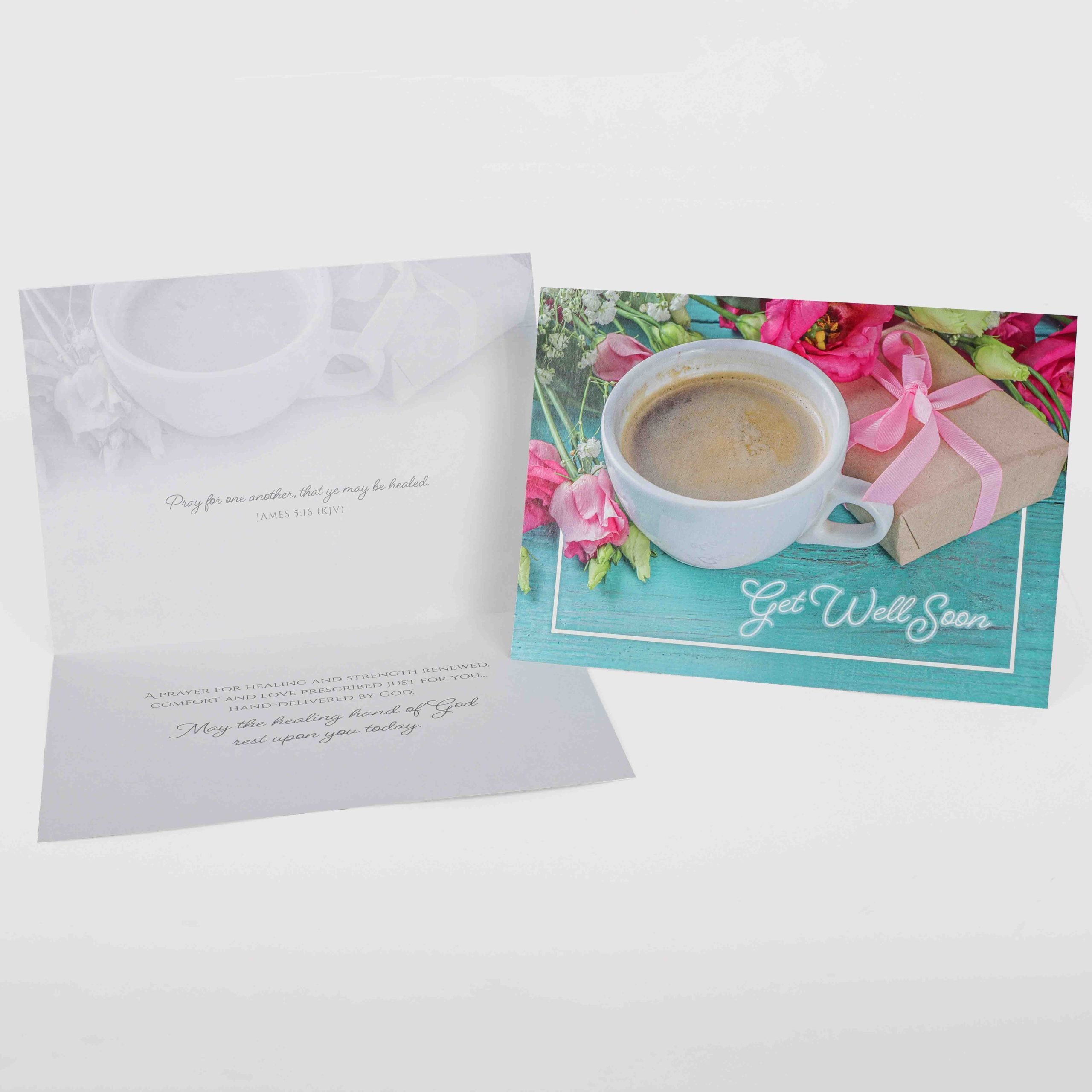 Get Well Cards - Heartfelt Prayers Boxed Set 12Ct KJV - Image 5