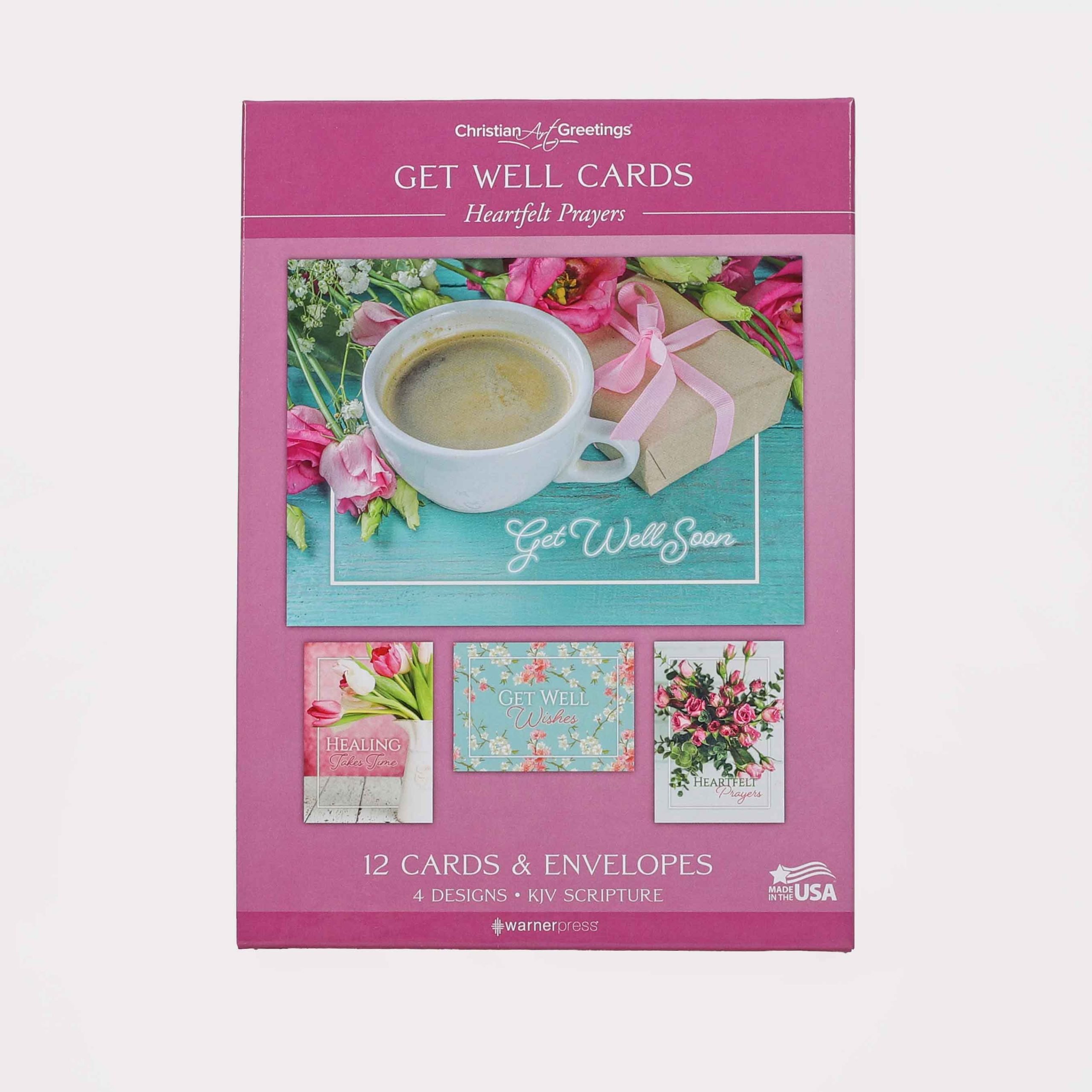 Get Well Cards - Heartfelt Prayers Boxed Set 12Ct KJV - Image 10