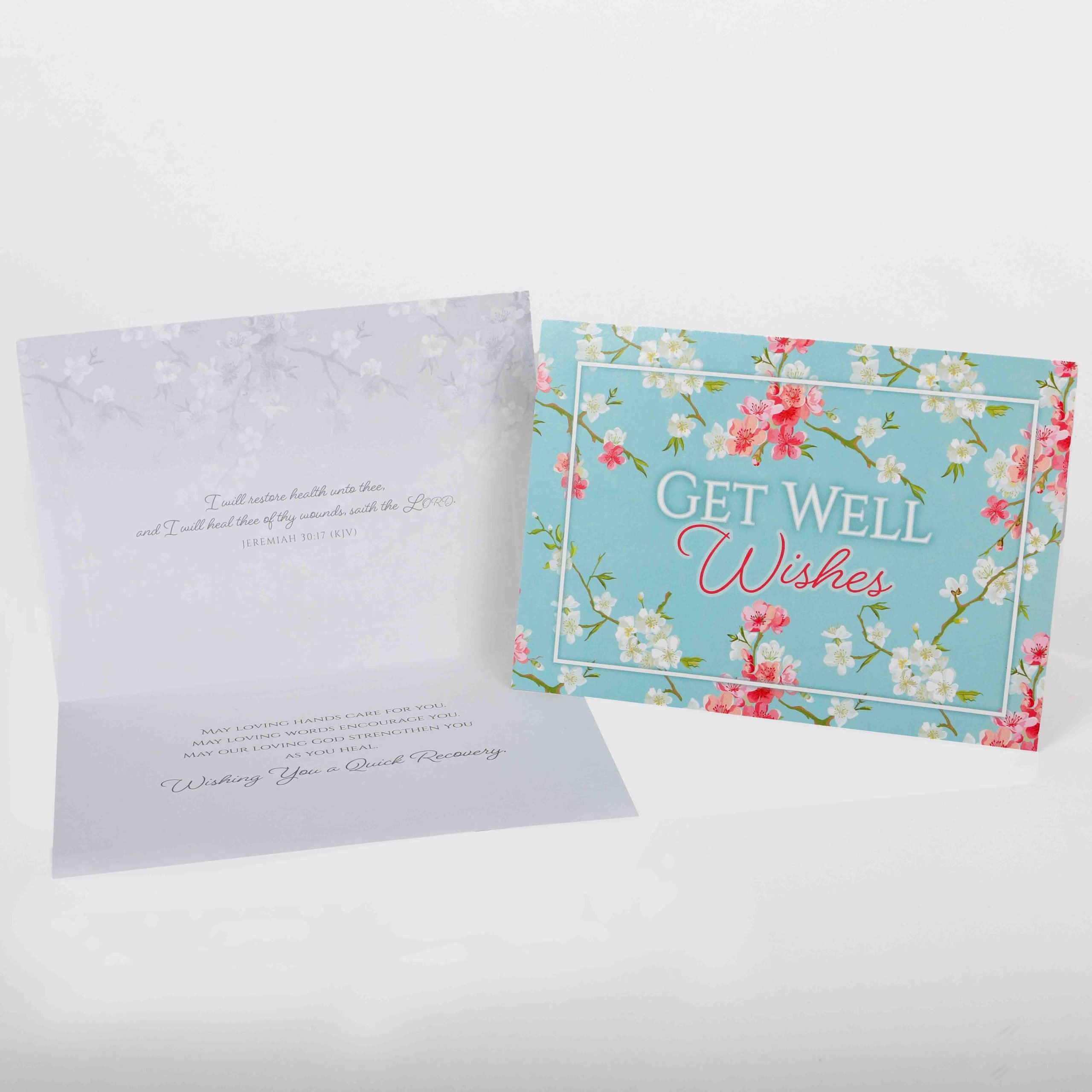 Get Well Cards - Heartfelt Prayers Boxed Set 12Ct KJV - Image 4
