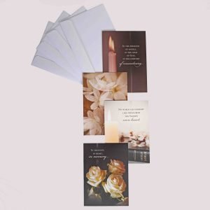 Sympathy Cards – In God’s Arms Boxed Set 12Ct KJV