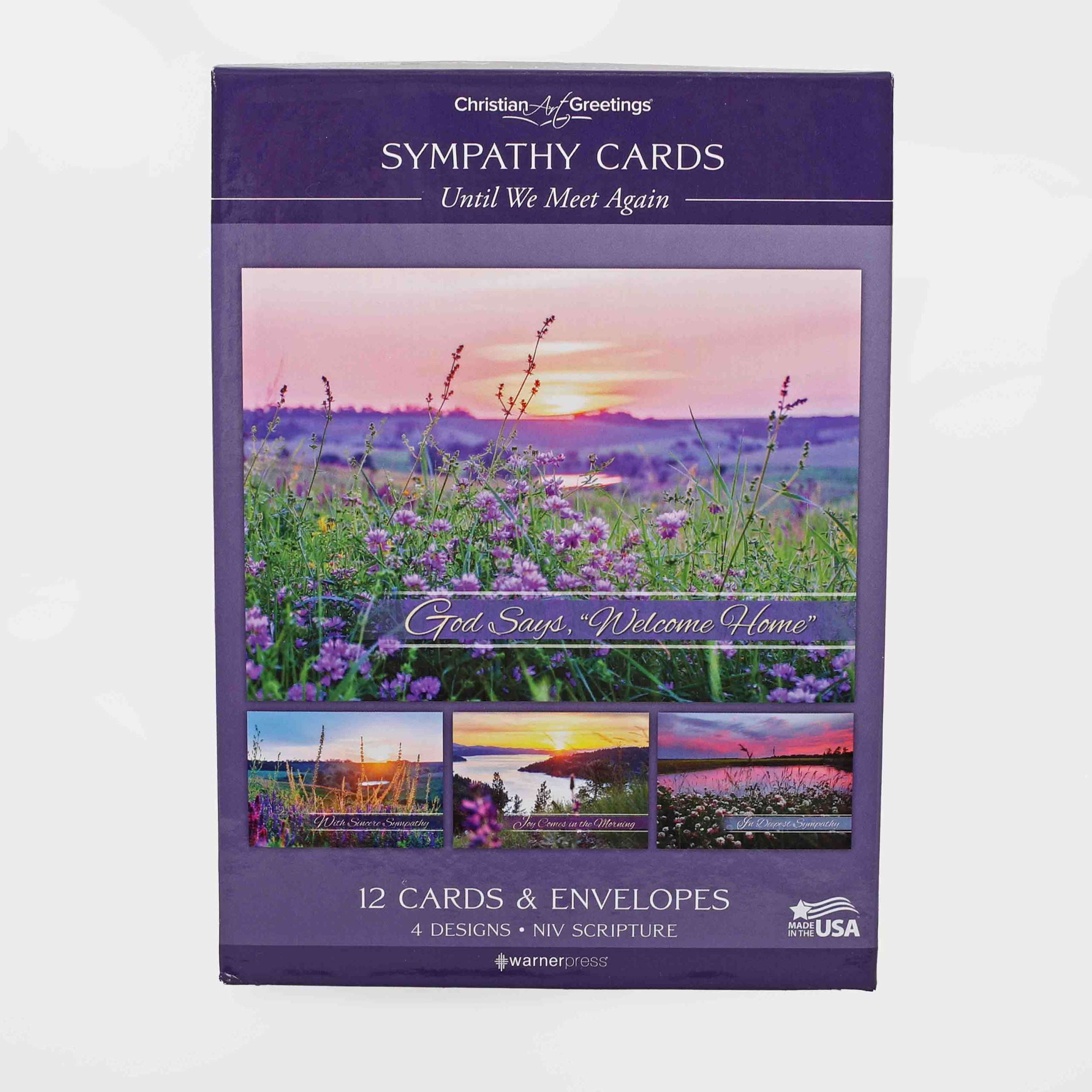 Sympathy Cards - Until We Meet Again Boxed Set 12Ct NIV - Image 10