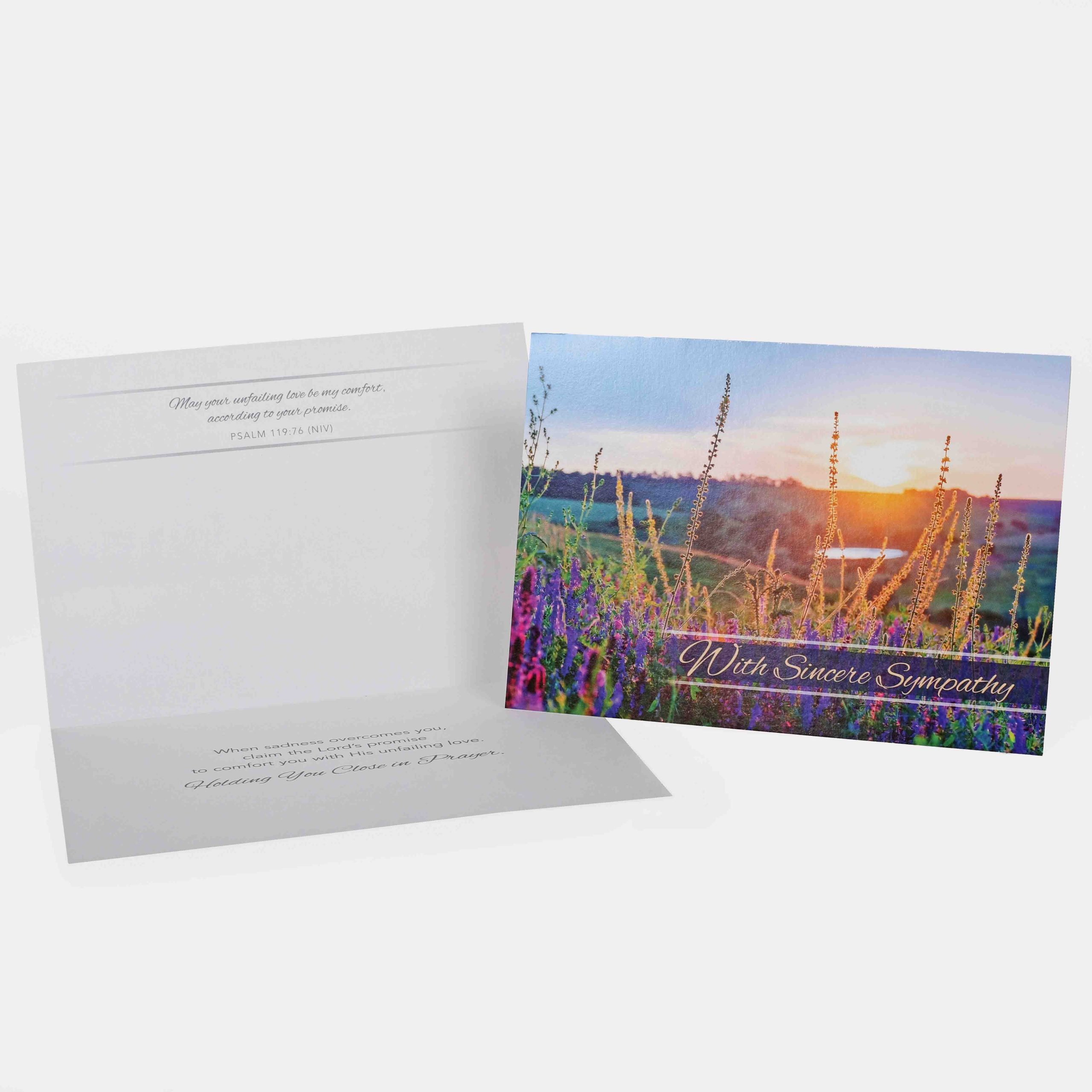 Sympathy Cards - Until We Meet Again Boxed Set 12Ct NIV - Image 2