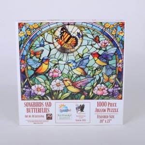 Puzzle Songbirds and Butterflies 1000 PCS