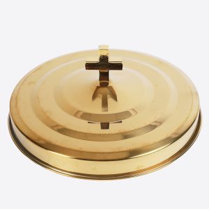 Communion Ware Bread Plate Cover – Gold