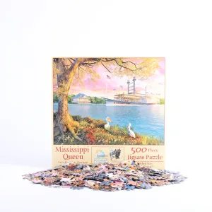Puzzle Mississippi Queen – 500 Piece – 18 X 24in