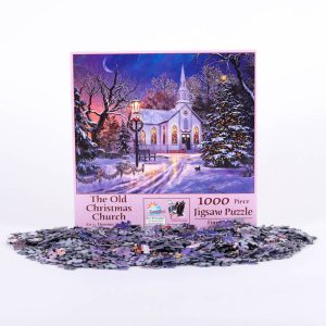 Puzzle ‘The Old Christmas Church’ – 1000 Pieces