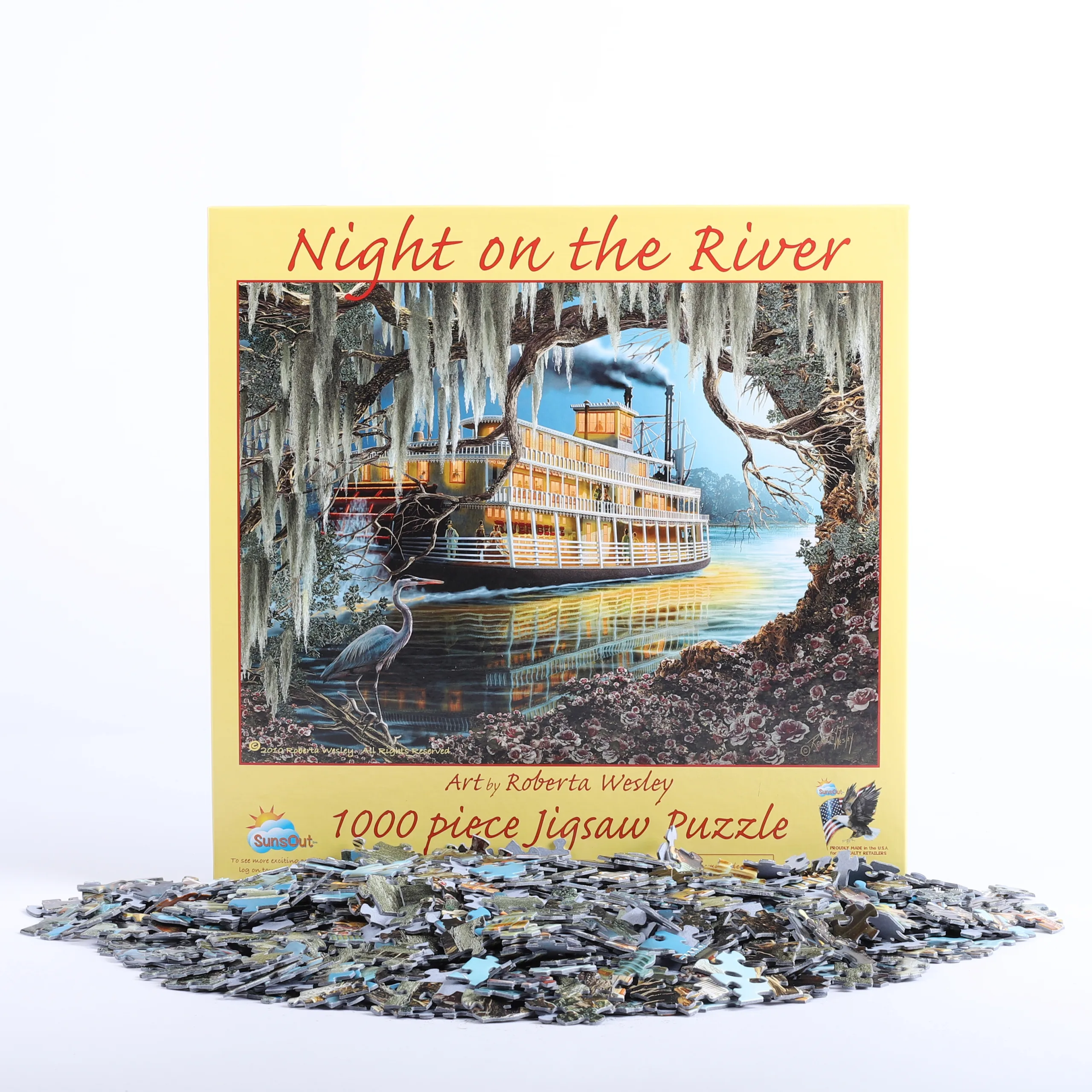 Puzzle Night On The River - Swanson Christian Products