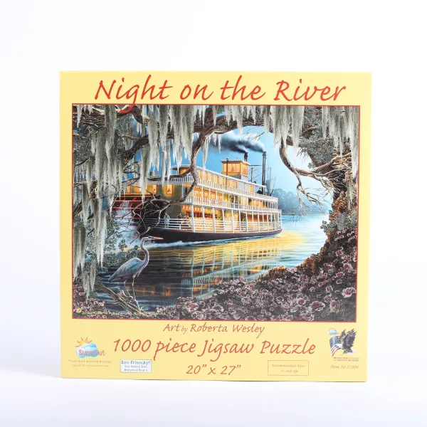 Puzzle Night On The River - Swanson Christian Products