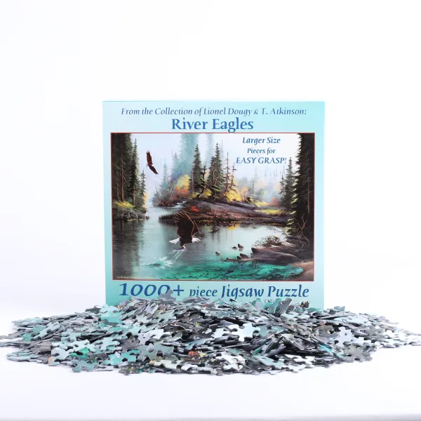 Puzzle - River Eagles - 1000+ Pc | Swanson Christian Products