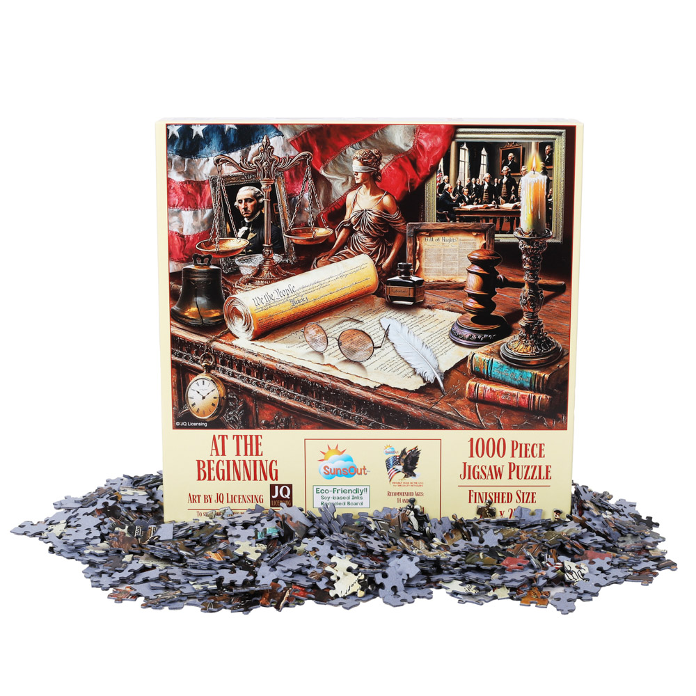 Puzzle - USA At the Beginning - 1000PC - Image 2