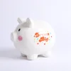 White ceramic Piggy Bank Dream Big - Swanson Christian Products