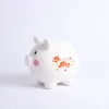 White ceramic Piggy Bank Dream Big - Swanson Christian Products