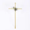 Wall Cross Praying hands gold- Swanson Christian Products