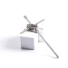 Wall Cross Praying hands silver- Swanson Christian Products