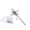 Wall Cross Praying hands silver- Swanson Christian Products
