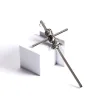 Wall Cross Praying hands silver- Swanson Christian Products