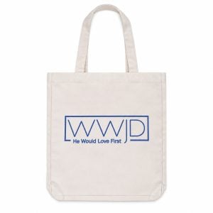 Classic Cotton Tote WWJD
