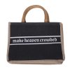 Woven Canvas Tote - Make Heaven Crowded | Swanson Christian Products