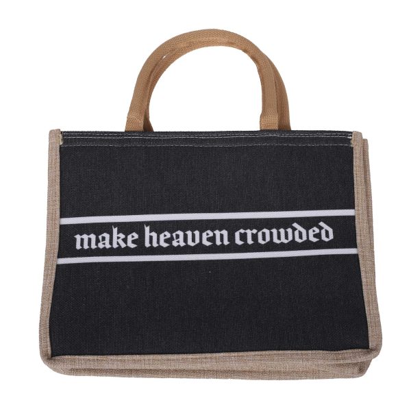 Woven Canvas Tote - Make Heaven Crowded | Swanson Christian Products