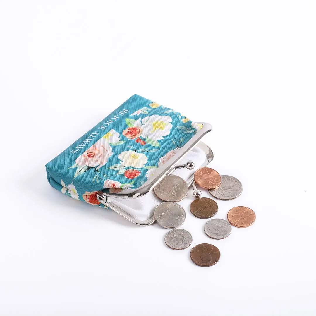 Coin Purse - Rejoice Always- Swanson Christian Products